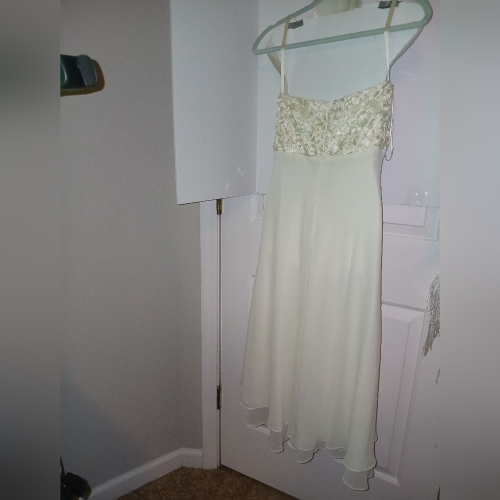 Embroidered Cocktail Dress - Picture 2 of 8
